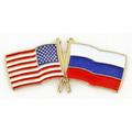 USA & Russia Flag Pin